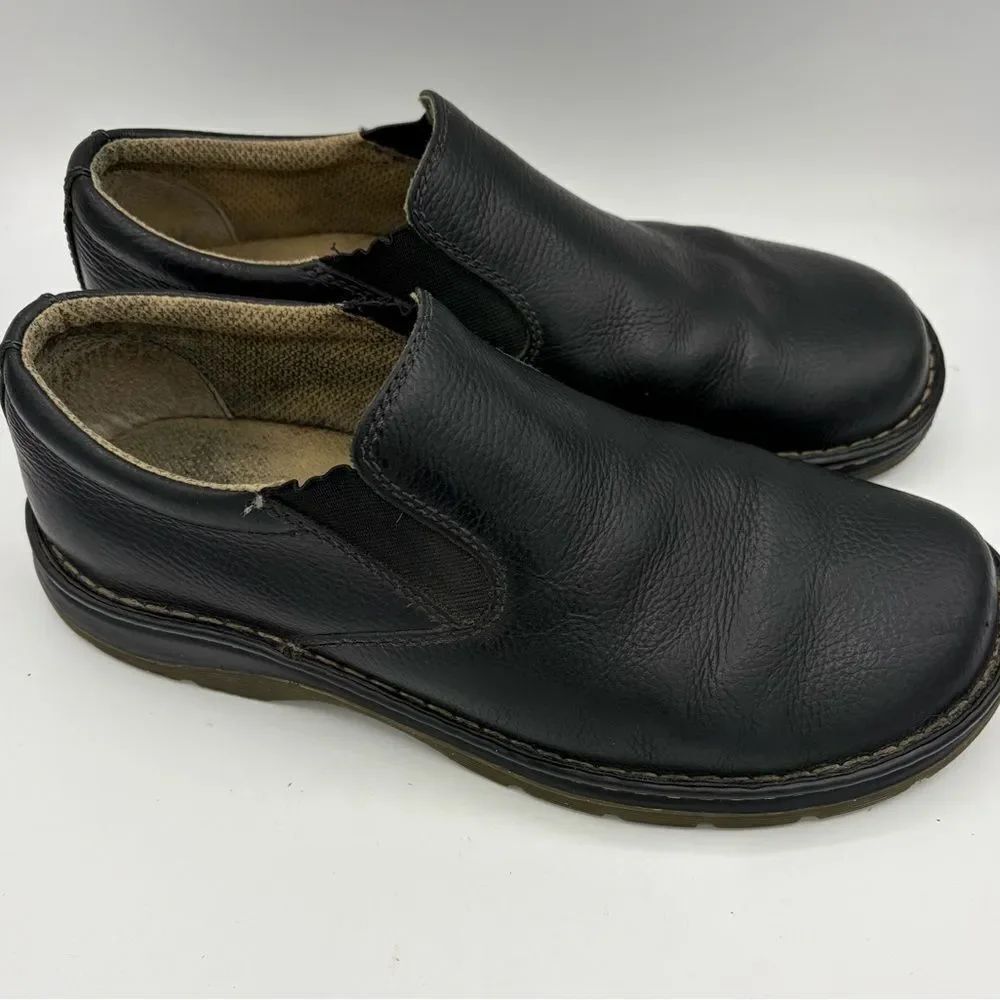 Dr Martens men’s Bryce leather black slip on loafer size 11 Y2K casual